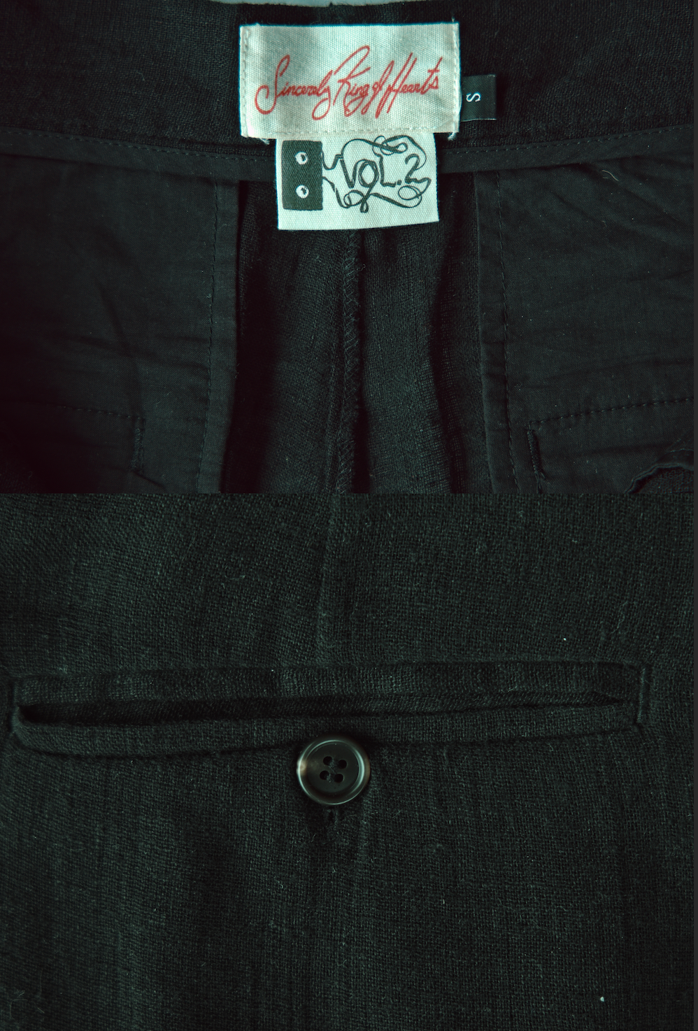 AFTER HOURS LINEN TROUSERS