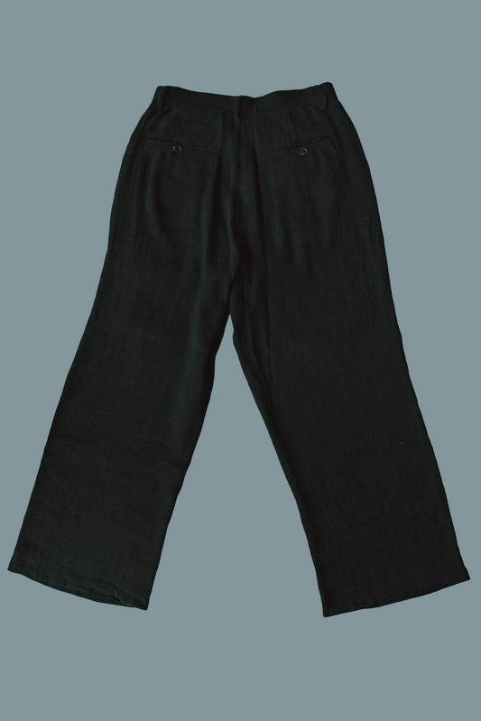 AFTER HOURS LINEN TROUSERS