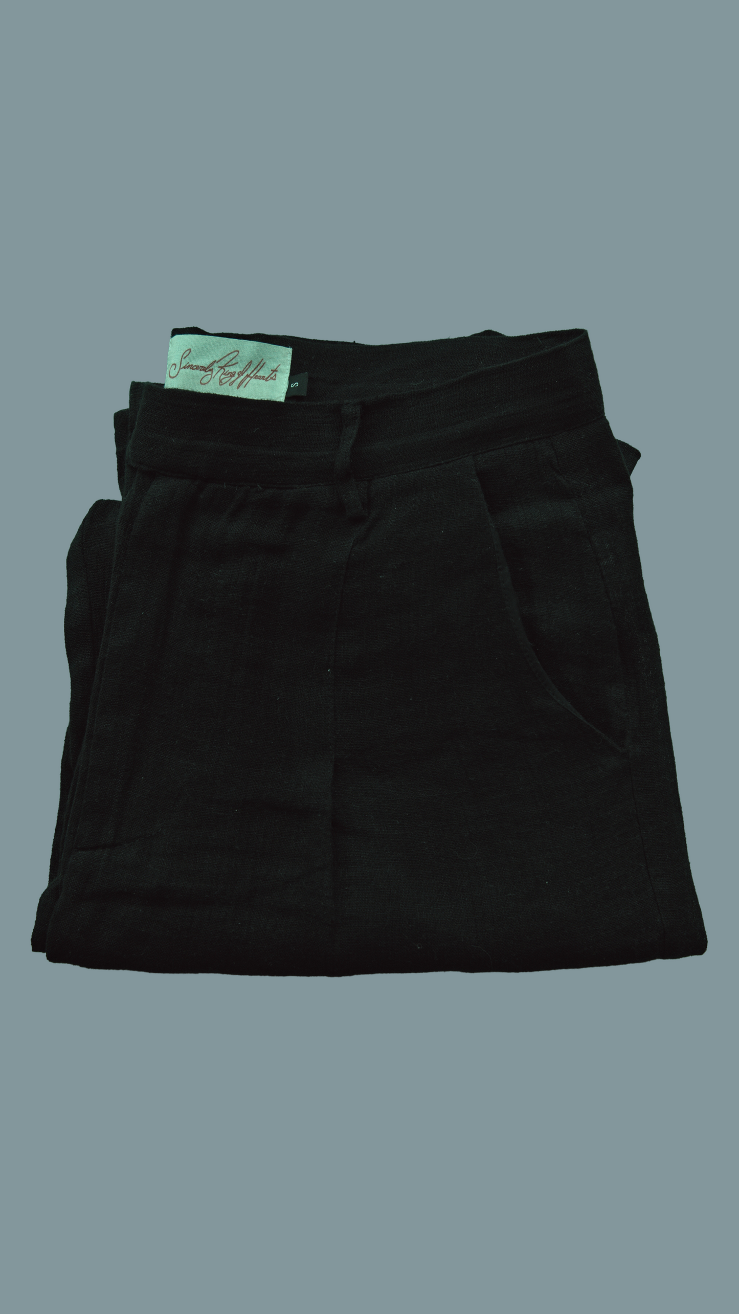 AFTER HOURS LINEN TROUSERS