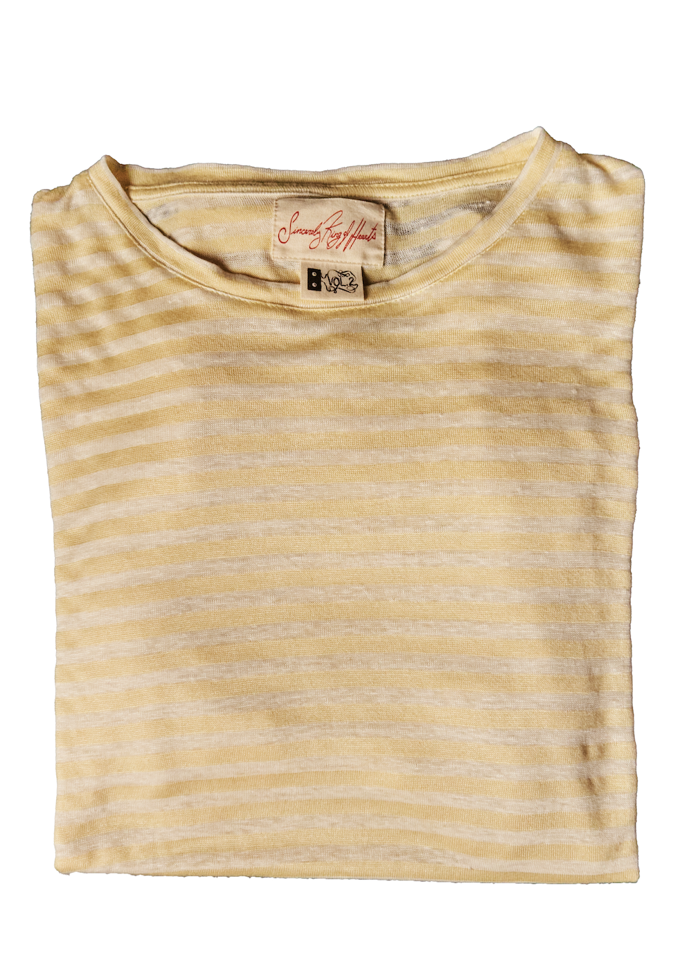 BYLINE LINEN SHIRT IN FREQUENCY YELLOW