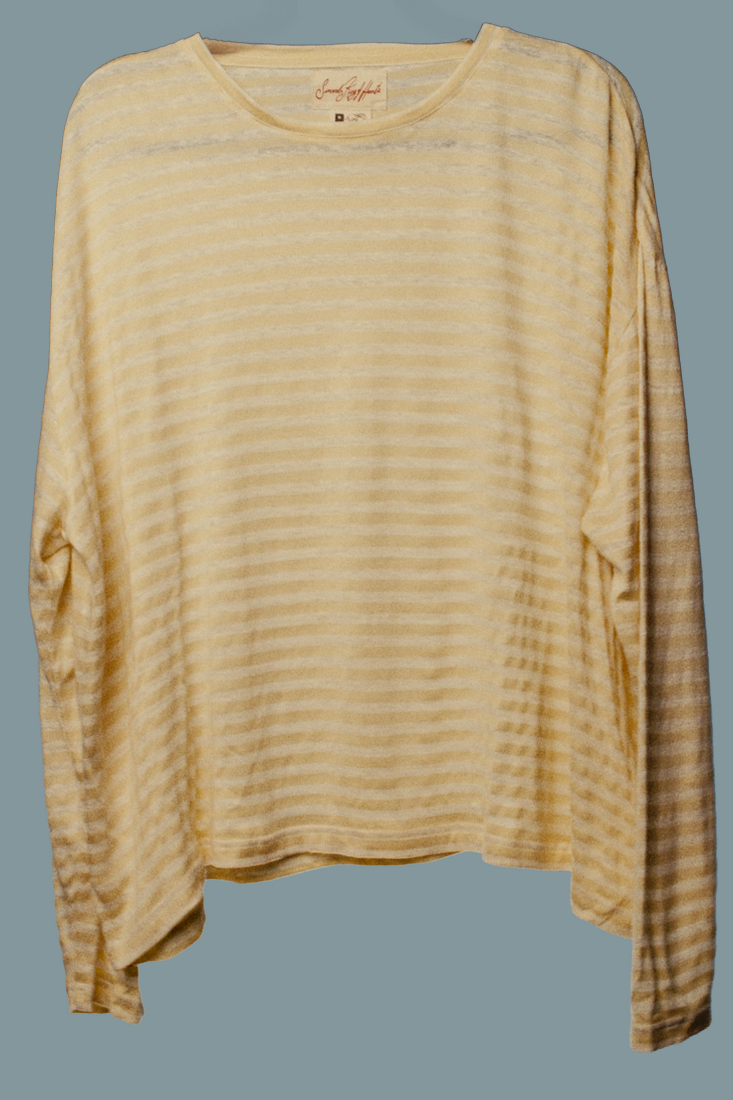 BYLINE LINEN SHIRT IN FREQUENCY YELLOW