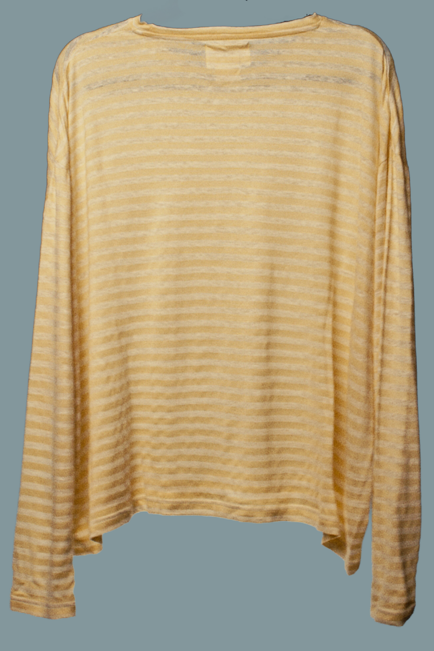 BYLINE LINEN SHIRT IN FREQUENCY YELLOW